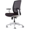 Chairs & Accessories | RapidLine Rapidline Luminous Executive Chair High Mesh Back With Arms Black Fabric Seat