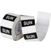 Telephones & Accessories | Avery Avery Food Rotation Square Label 40Mm Sunday Black Roll Of 500