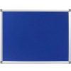 Whiteboards & Memo Boards | RapidLine Rapidline Pinboard 900W X 15D X 600Mmh Blue Felt Aluminium Frame