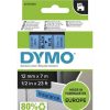 Labelling Machines & Accessories | Dymo Dymo D1 Label Cassette Tape 12Mmx7M Black On Blue