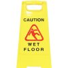 Telephones & Accessories | Cleanlink Cleanlink A-Frame Safety Sign Wet Floor 320X310X650Mm Yellow