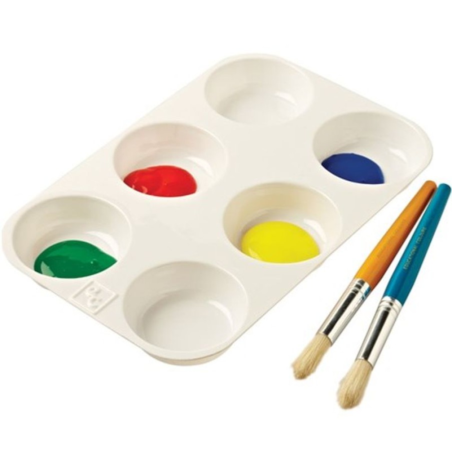 School Supplies/Art & Craft | EC Ec Paint Palette No 8 257 X 180Mm 6 Well