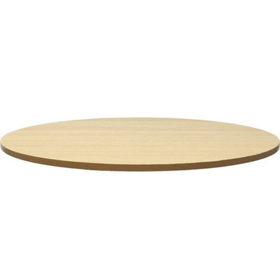 Office Furniture | RapidLine Rapidline Round Table Top Only 600Mm Diameter X 25Mmd Natural Oak