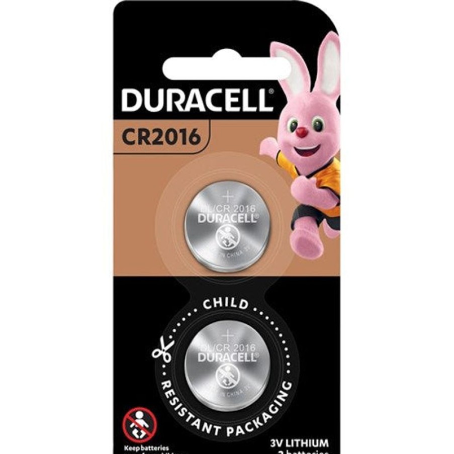 Batteries | Duracell Duracell Speciality Lithium Button Battery 2016 Pack Of 2