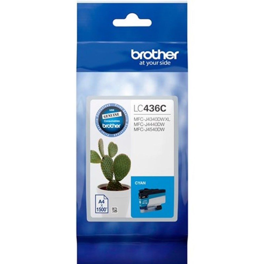 Inkjets | Brother Brother Lc-436C Ink Cartridge Cyan