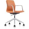 Chairs & Accessories | K2 Office K2 Ep Grange Executive Chair Medium Back Orange Leather