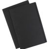 Telephones & Accessories | Avery Avery Manilla Folders Foolscap Matte Black With White Labels Pack Of 10