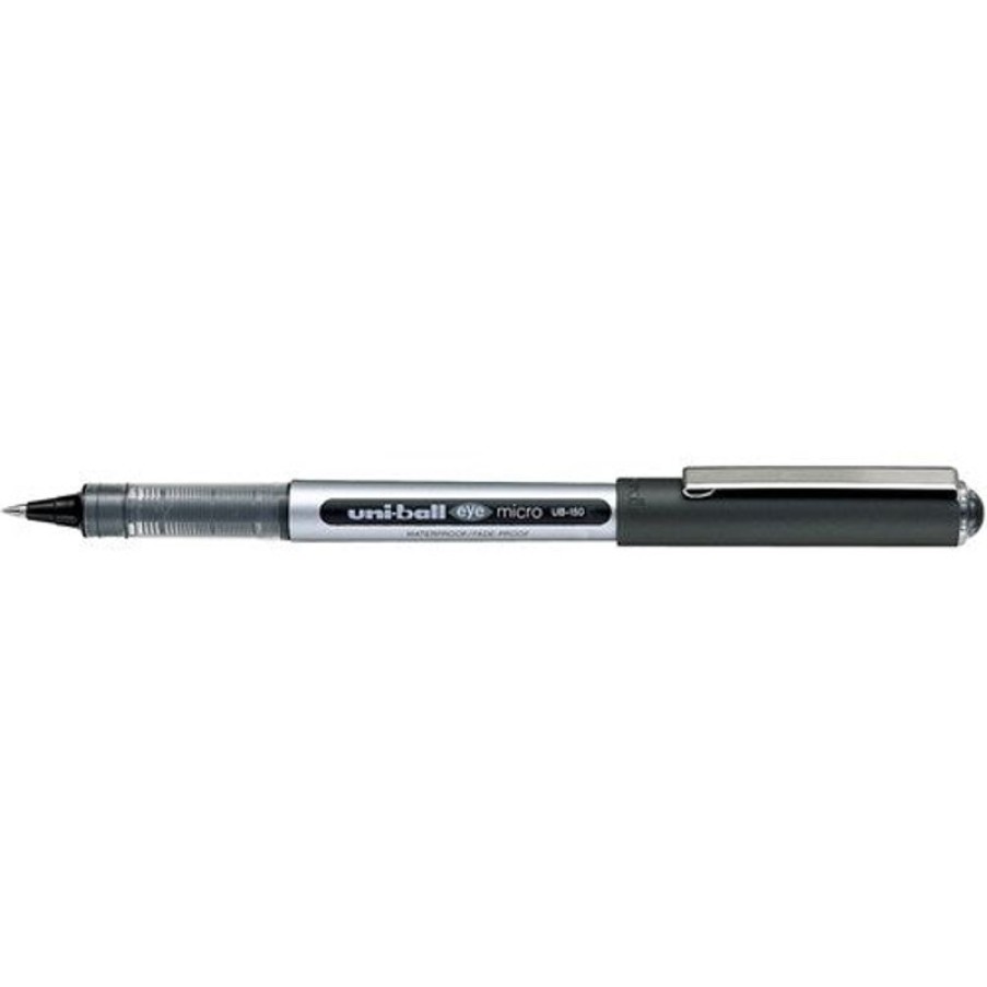 Pens | Uni-Ball Uni-Ball Ub150 Eye Rollerball Pen Micro 0.5Mm Black