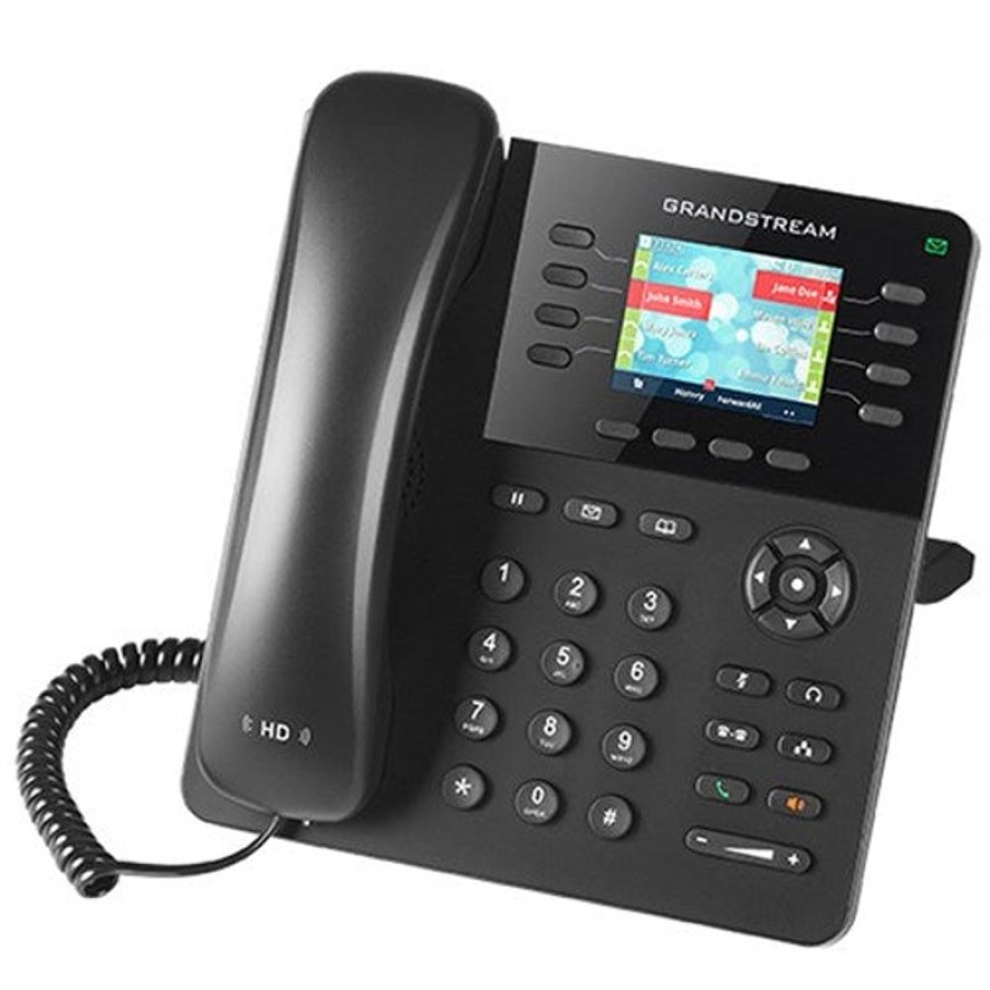 Telephones & Accessories | Grandstream Grandstream Gxp2135 High-End 8 Line Corded Desk Ip Phone Black