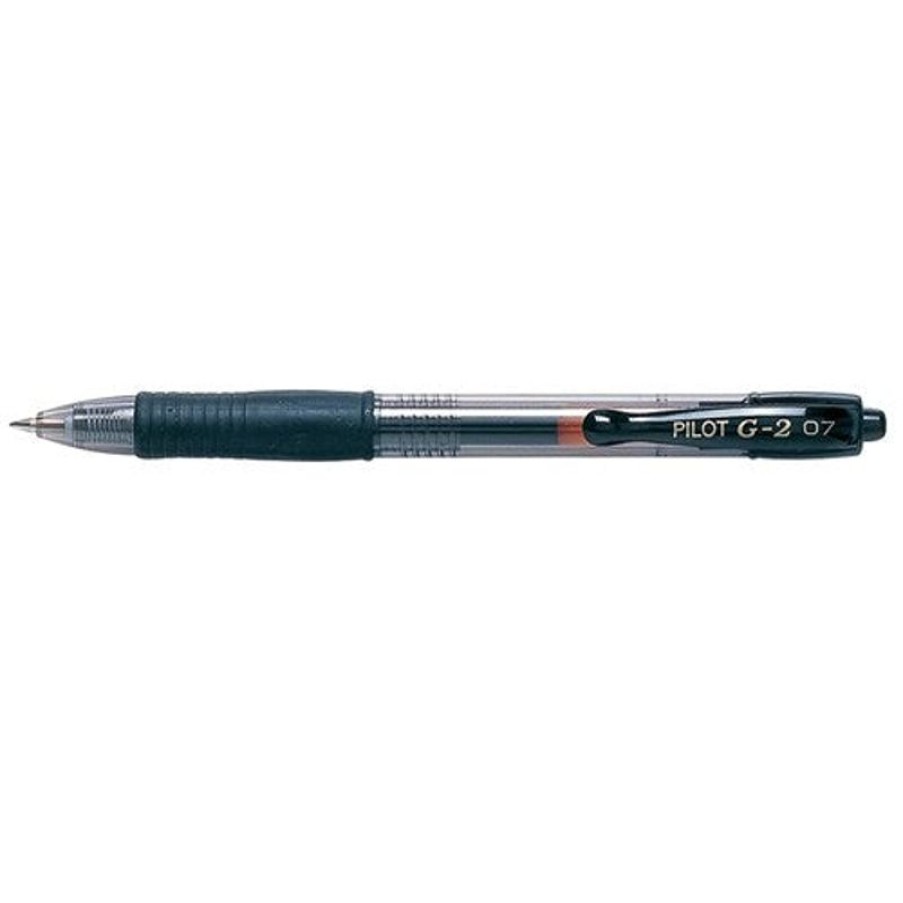 Pens | Pilot Pilot G2 Gel Ink Pen Retractable Fine 0.7Mm Black