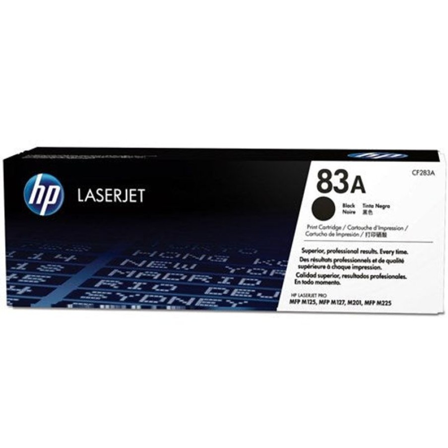 Toner | HP Hp 83A Laserjet Toner Cartridge Black Cf283A