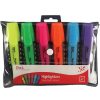 Markers & Highlighters | Stat Stat Highlighter Chisel 2-5Mm Tip Rubberised Grip Assorted Wallet Of 6