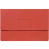 Files | Marbig Marbig Slimpick Document Wallet Foolscap Manilla 30Mm Gusset Red Pack Of 10