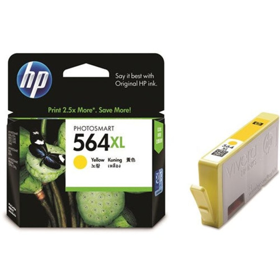 Inkjets | HP Hp 564Xl Ink Cartridge High Yield Yellow Cb325Wa