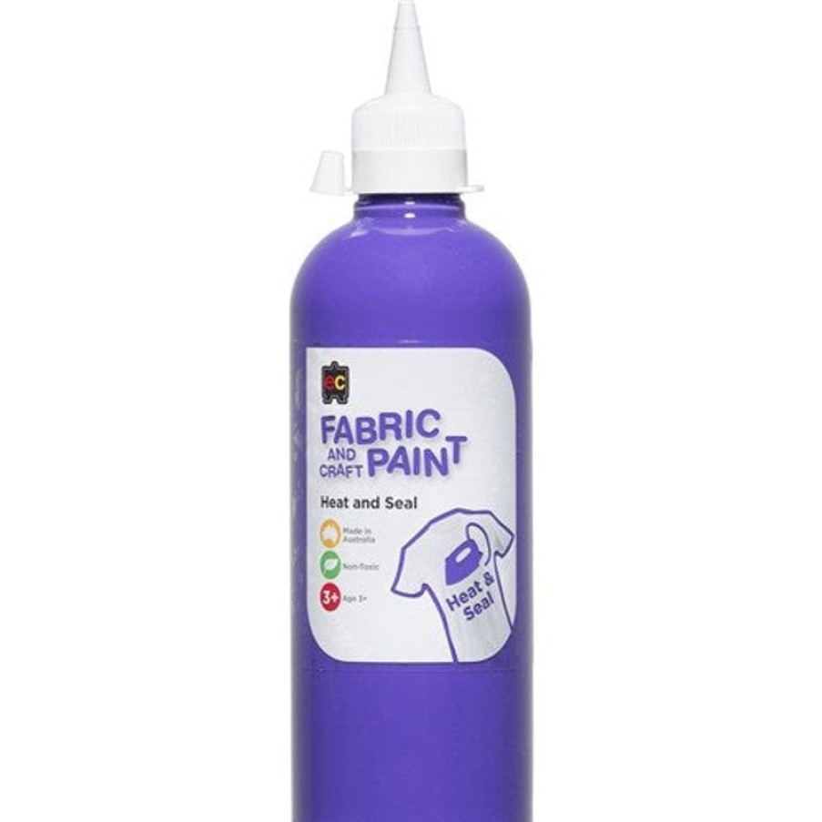 School Supplies/Art & Craft | EC Ec Fabric And Craft Paint 500Ml Purple