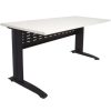 Office Furniture | RapidLine Rapidline Rapid Span Straight Desk 1800W X 700D X 730Mmh White/Black