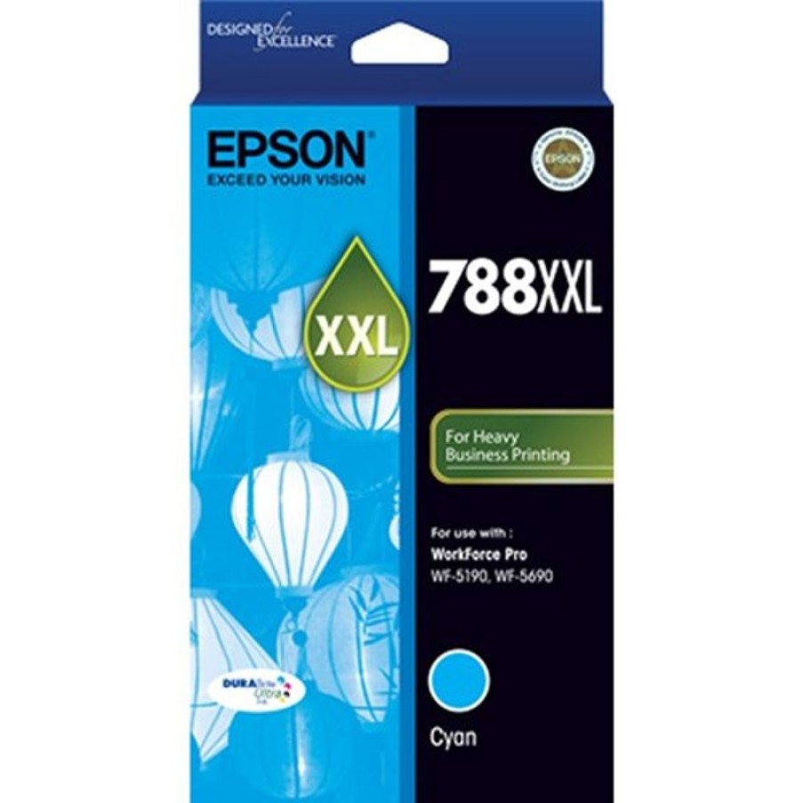 Inkjets | Epson Epson C13T788292 - 788Xxl Ink Cartridge Extra High Yield Cyan