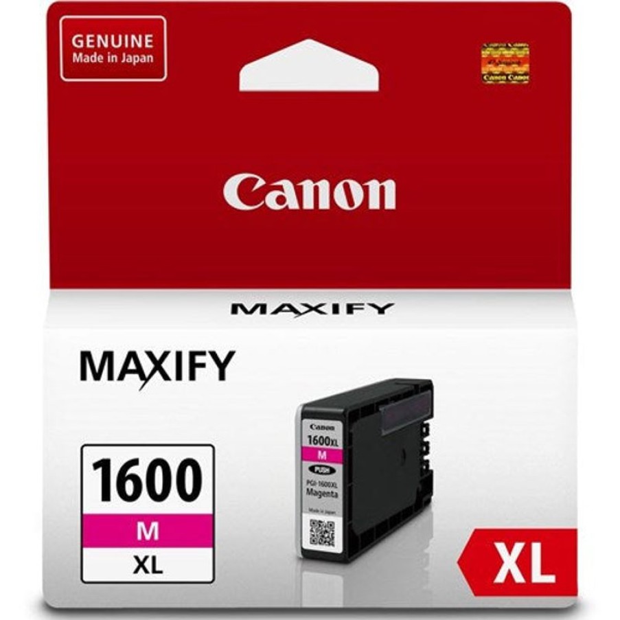 Inkjets | Canon Canon Maxify Pgi1600Xlm Ink Cartridge High Yield Magenta