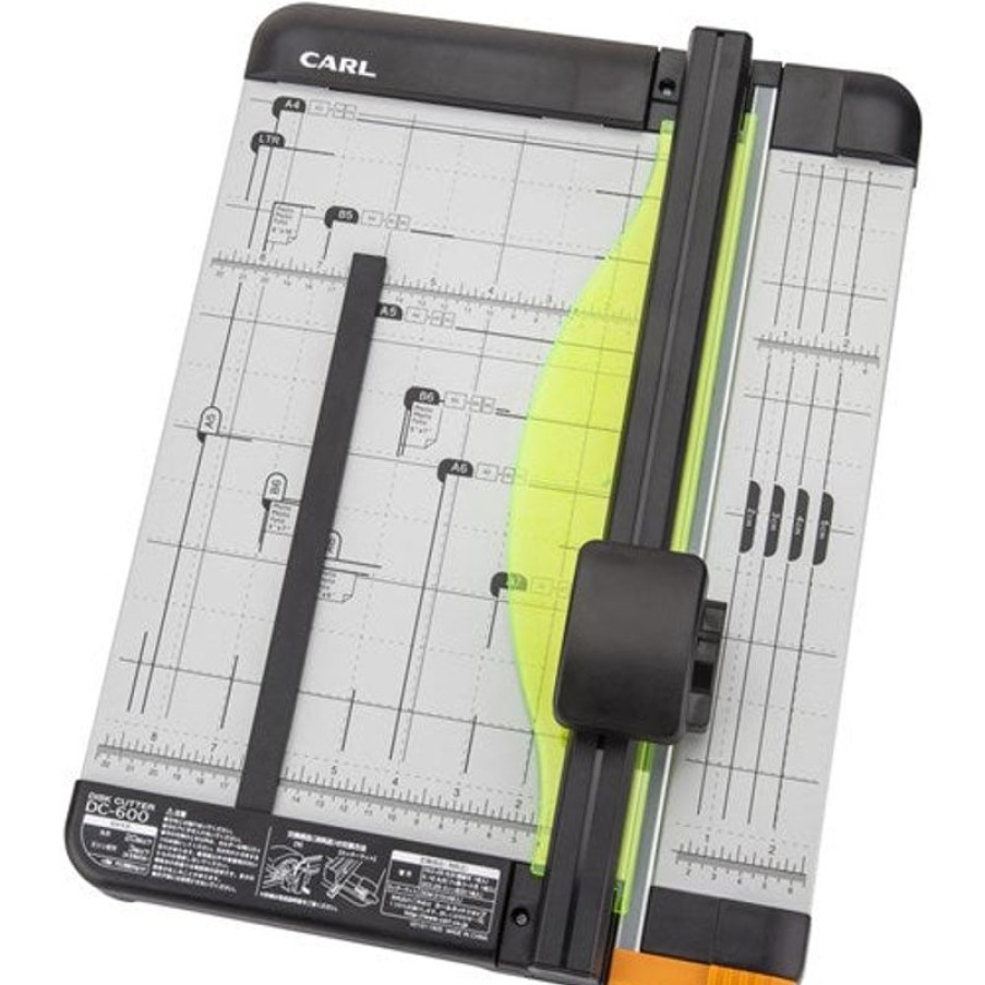 Telephones & Accessories | Carl Carl Dc-600 Paper Trimmer A4 20 Sheet Capacity Sliver/Black