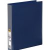 Binders & Folders | Marbig Marbig Clearview Insert Binder A4 2D Ring 38Mm Blue