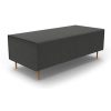 Office Furniture | RapidLine Rapidline Flexi Modular Lounge System Return Seat Module Charcoal Ash