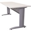 Office Furniture | RapidLine Rapidline Rapid Span Straight Desk 1200W X 700D X 730Mmh White/Silver