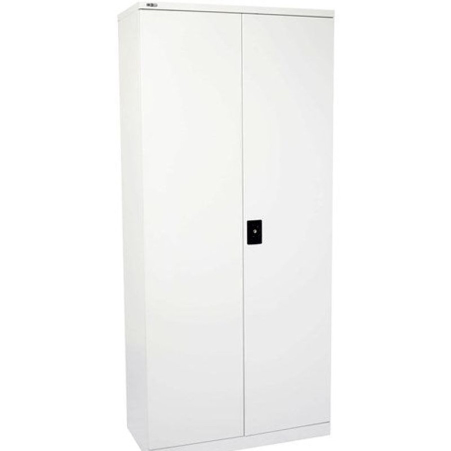 Storage | GO Rapidline Go Swing Door Steel Cupboard 910W X 450D X 2000Mmh Silver Grey