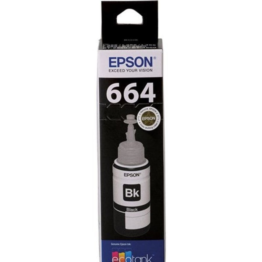 Inkjets | Epson Epson C13T664192 - T664 Ink Cartridge Black