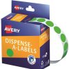 Telephones & Accessories | Avery Avery Removable Dispenser Labels 14Mm Round Fluoro Green Pack Of 700