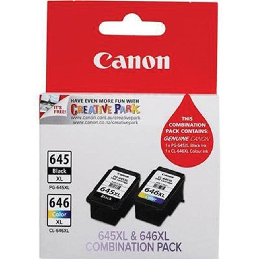 Inkjets | Canon Canon Pg645 Cl646Xl Ink Cartridge High Yield Twin Pack Black And Colour