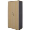 Storage | RapidLine Rapidline Rapid Worker Lockable Cupboard 900W X 450D X 1800Mmh Oak And Ironstone