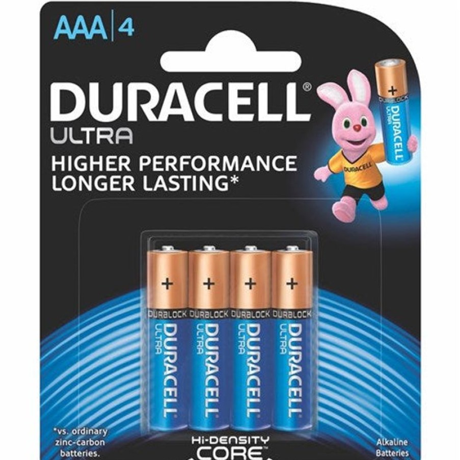 Batteries | Duracell Duracell Ultra Alkaline Battery Size Aaa Pack Of 4