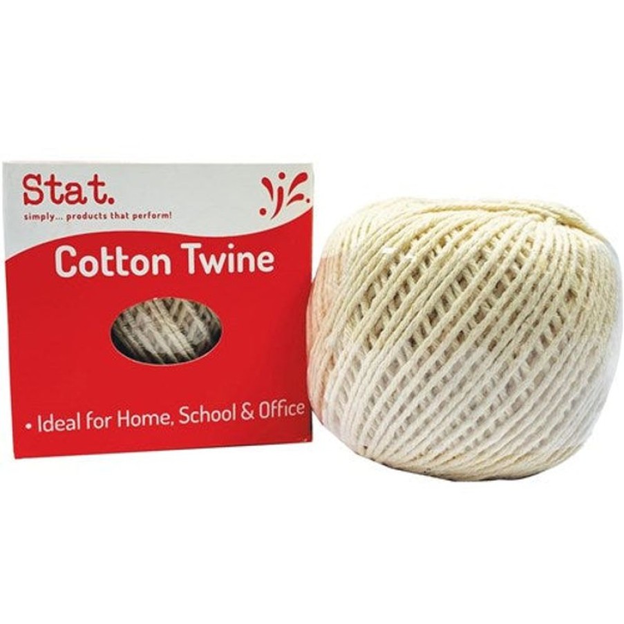 Clips & Fasteners | Stat Stat Cotton Twine 80M