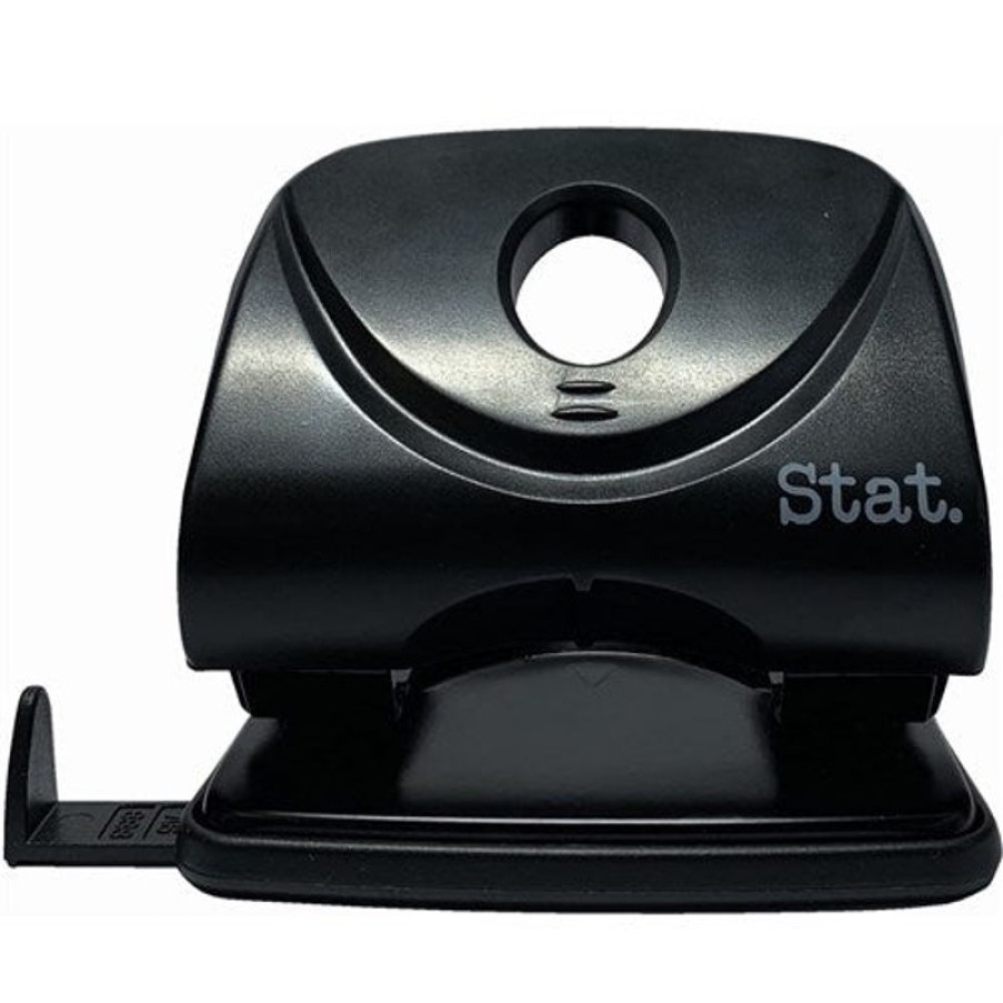 Telephones & Accessories | Stat Stat Hole Punch 2 Hole Large 30 Sheet Capacity Black