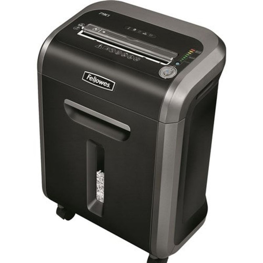 Shredders | Fellowes Fellowes Powershred 79Ci Cross-Cut Shredder Black