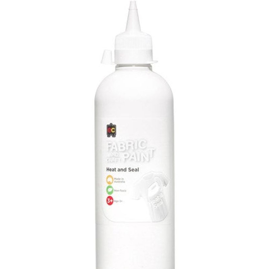 School Supplies/Art & Craft | EC Ec Fabric And Craft Paint 500Ml White