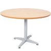 Office Furniture | RapidLine Rapidline 4 Star Round Table 1200D X 730Mmh Beech Top Silver Base