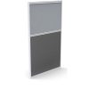 Office Furniture | RapidLine Rapidline Rapid Screen 750W X 30D X 1250Mmh Grey Fabric / Ironstone Base