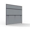 Office Furniture | RapidLine Rapidline Shush30+ Screen 1500W X 30D X 1500Mmh Black Frame Grey Pinnable Fabric