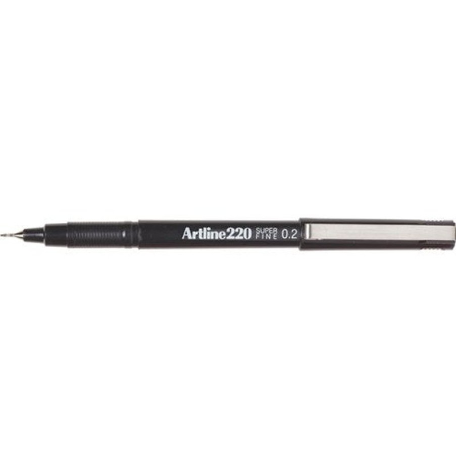 Telephones & Accessories | Artline Artline 220 Fineliner Pen Super Fine 0.2Mm Black