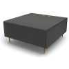 Office Furniture | RapidLine Rapidline Flexi Modular Lounge System Single Seat Module Charcoal Ash