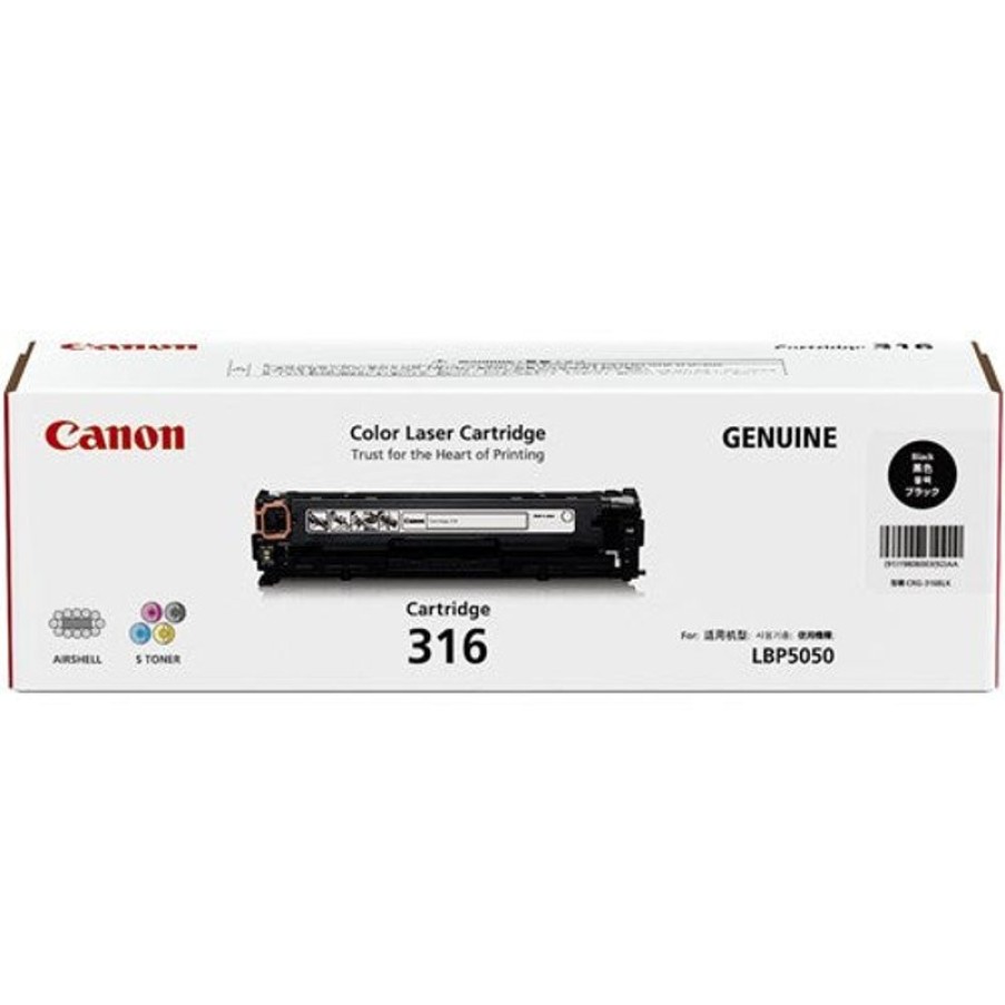 Telephones & Accessories | Canon Canon Cart316Bk Toner Cartridge Black