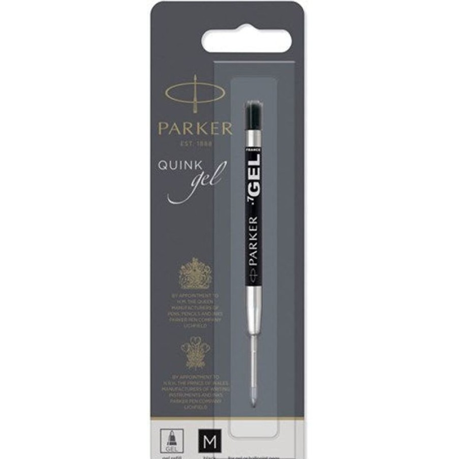 Pens | Parker Parker Bl1 Gel Refill Medium 0.7Mm Black