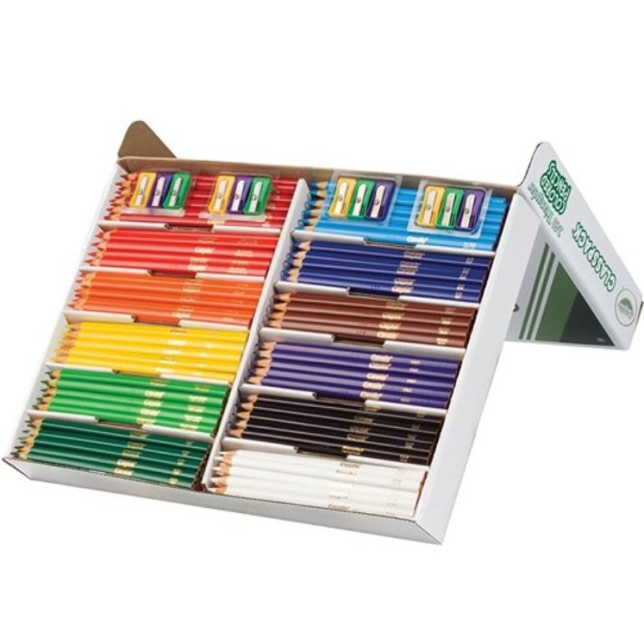 Telephones & Accessories | Crayola Crayola Triangular Pencils Classpack Assorted Pack Of 240