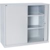 Storage | GO Rapidline Go Tambour Door Cupboard Includes 2 Shelves 900W X 473D X 1016Mmh White