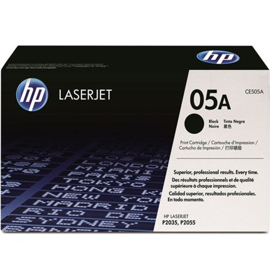 Toner | HP Hp 05A Laserjet Toner Cartridge Black Ce505A