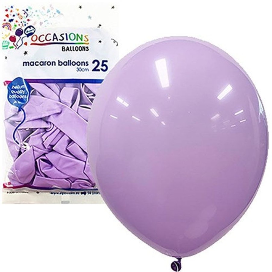 Telephones & Accessories | Alpen Alpen Balloons 30Cm Macaron Pastel Lavender Pack Of 25