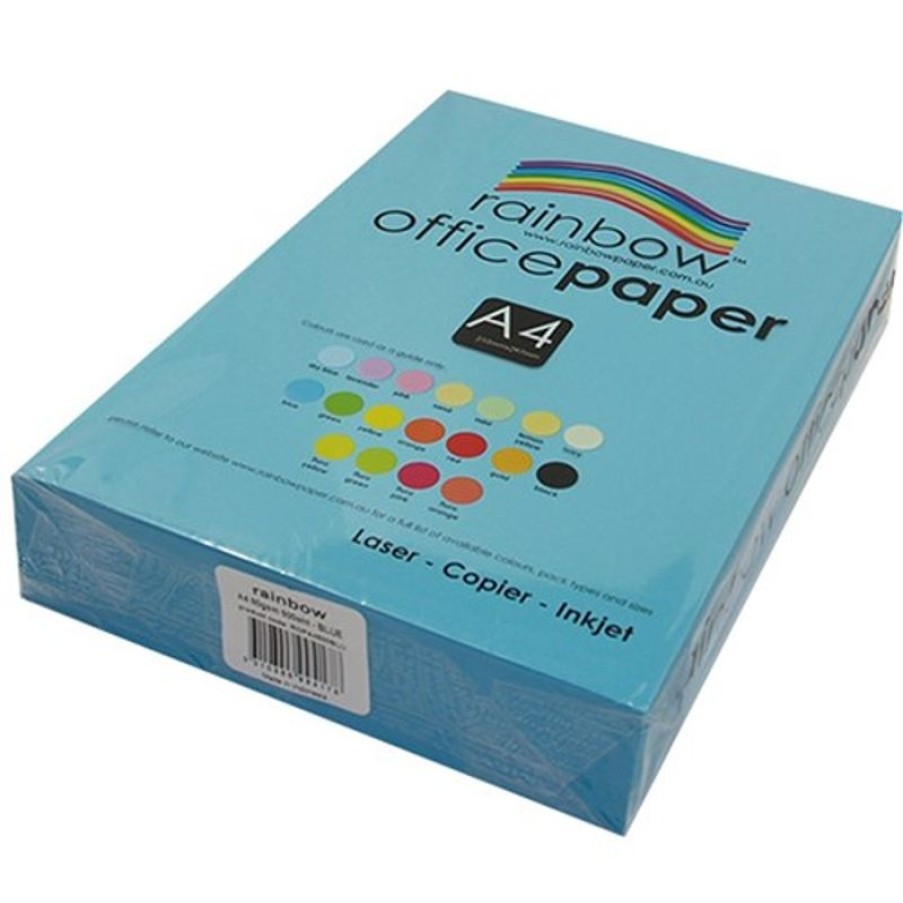 Telephones & Accessories | Rainbow Rainbow Office Copy Paper A4 80Gsm Blue Ream Of 500