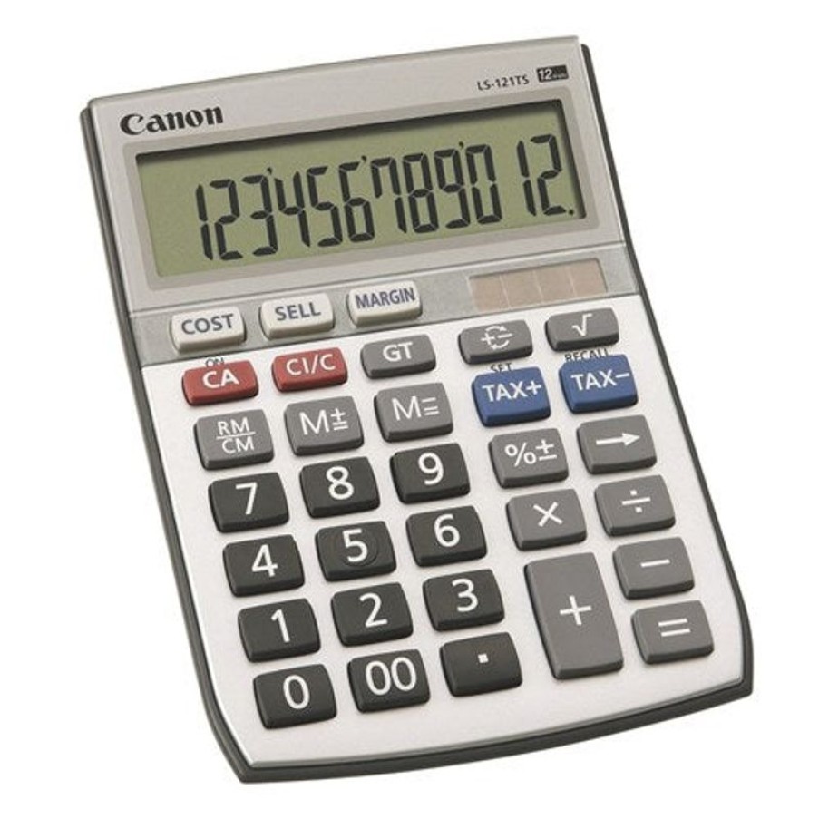 Telephones & Accessories | Canon Canon Ls-121Ts Desktop Calculator 12 Digit Silver