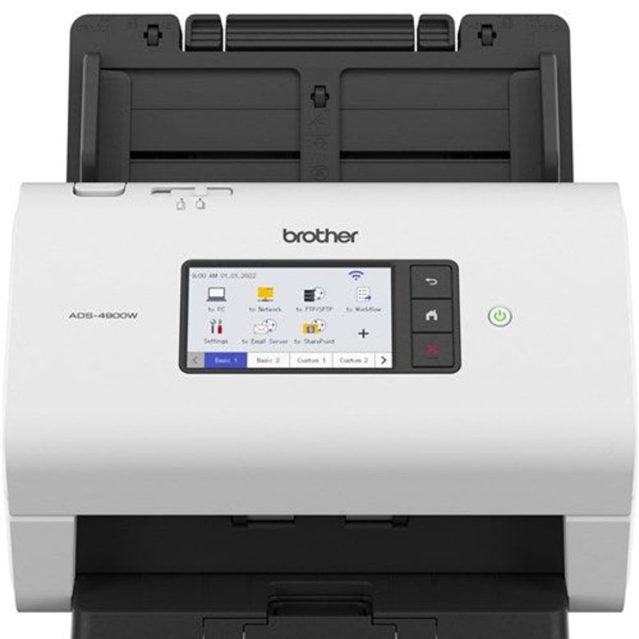 Telephones & Accessories | Brother Brother Ads-4900W Professional Desktop Document Scanner White